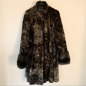 Faux Fur Statement Coat